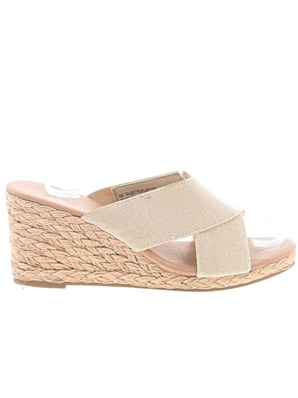 Tommy Bahama Suzette Canvas Espadrille Wedge Sandals (8.5)